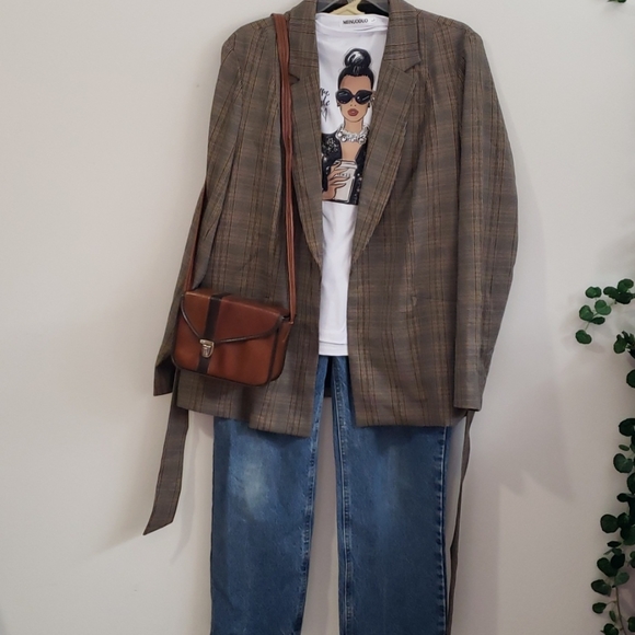 MINNA PLAID BLAZER - Picture 12 of 13